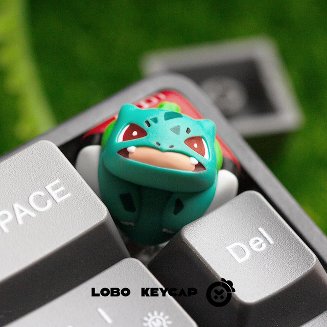 Bandai Anime Resin Tastenkappen Pokemon Diglett Pikachu Charmander Handgefertigte Cartoon Keycaps für mechanische Tastaturen in Multicolour - Bild 1