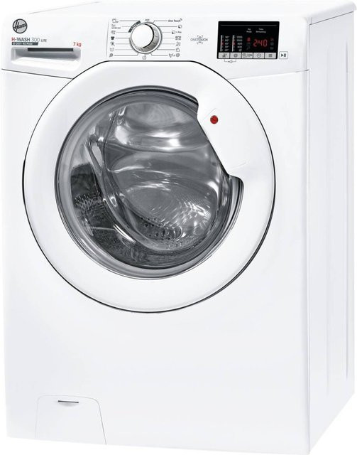Hoover Waschmaschine H3W4272DA3/1-S weiß, 7 kg Kapazität, Frontlader mit App-Steuerung und 1200 U/min Schleuderdrehzahl, B/H/T: 60 x 85 x 45 cm - Bild 1
