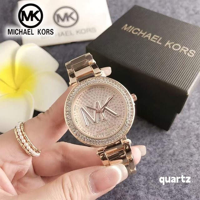 Michael Kors Armbanduhr, Edelstahl, Roségold, Quarz, Damen - Bild 1