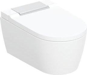 Geberit AquaClean Sela Wand-WC Tiefspüler Komplettanlage aus Keramik in Weiß - Bild 1