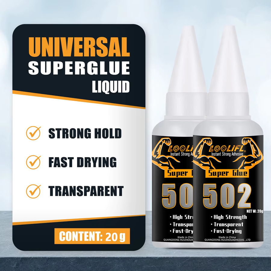 LOOLIFL 502 Super Sofortkleber Cyanacrylat für Kunststoffreparaturen, 20g - Bild 2