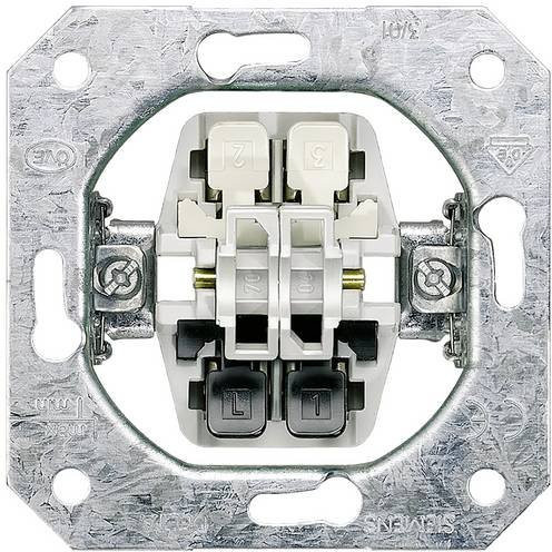 Siemens Jalousie-Schalter Delta Schalterprogramm, Weiß, 10 Stück - Bild 1