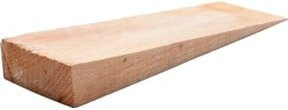 Schmidt Hartholzkeile HK 4 in Braun, B/H/T: 200 x 80 x 40 mm, 100er Sack - Bild 1