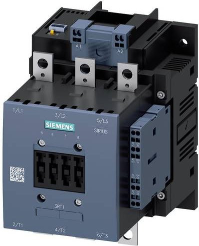 Siemens Bahnschütz 3RT1056-2XF46-0LA2 mit 3 Schließern in Grau - Bild 1