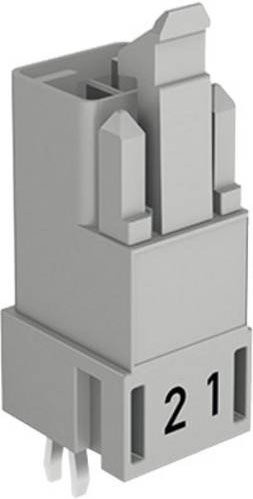 WAGO 890-812 WINSTA MINI Netz-Steckverbinder Stecker vertikal, 2-polig, 16A, Schwarz, 100 Stück - Bild 1