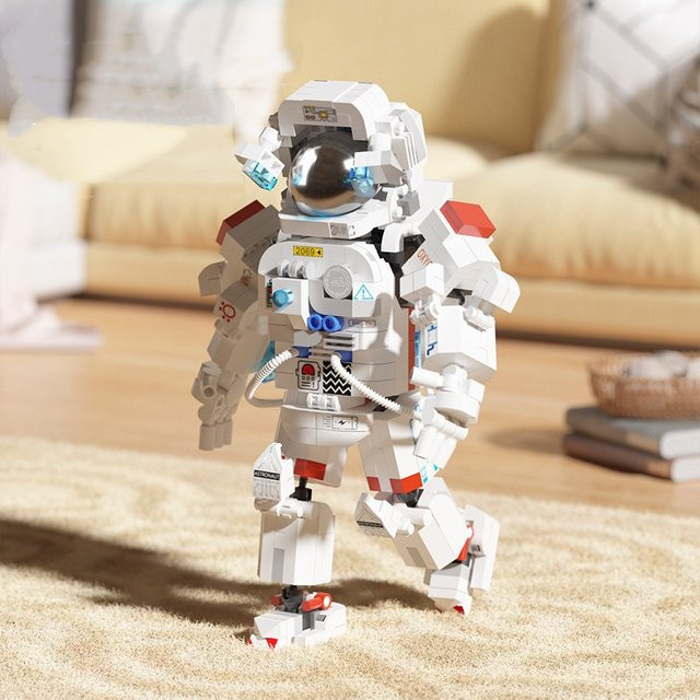 HOVFELER Astronaut Spaceman Space City Micro Bausteine, Weltraum - Bild 1