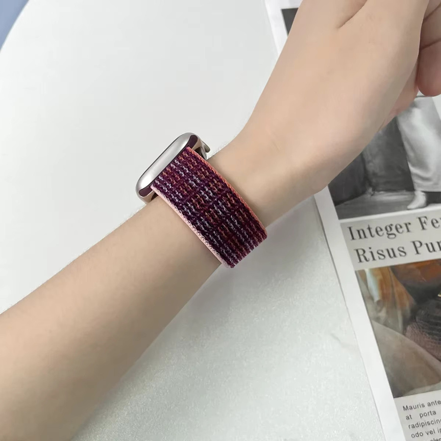 Uhrenarmband Textil/NATO, Bunt, Unisex, für Apple Watch - Bild 3