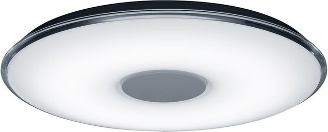 TRIO Deckenleuchte Tokyo in Weiß, dimmbar mit Fernbedienung, LED, Kunststoff, Durchmesser: 60 cm, Höhe: 7 cm - Bild 1