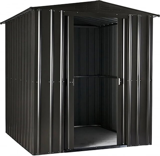 Globel Metall-Gerätehaus Gartenmanager Dream 65 Anthrazit B: 184 cm, T: 154 cm, H: 193 cm - Bild 1