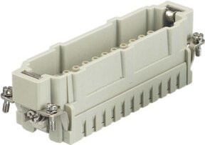 Harting Kontakteinsatz Crimp 09330242602 in Grau aus Kunststoff - Bild 1