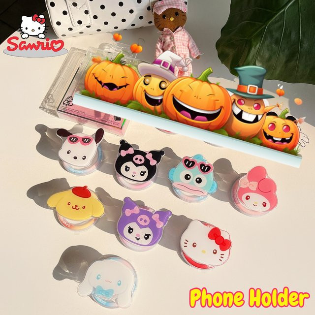 Sanrio Hello Kitty Y2K Magnetische Handyhülle mit MagSafe und Grip Tok Ständer für iPhone 17 und Samsung S26 - Bild 1