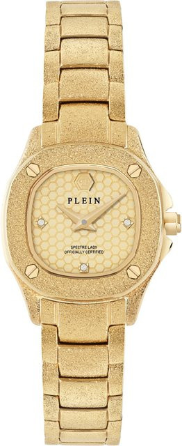 Philipp Plein Damenuhr, Quarz, Edelstahl, Gold, 23 mm, 5 ATM - Bild 1