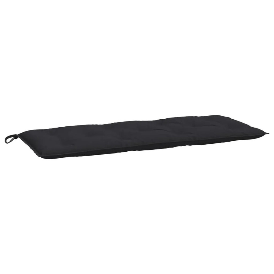 vidaXL Gartenbank-Auflage aus Oxford-Gewebe in Schwarz, B/T/H: 120 x 50 x 7 cm - Bild 2