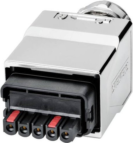 Siemens SPS-Stecker 6GK1907-0AB11-6AA0 in Silber aus Metall - Bild 1