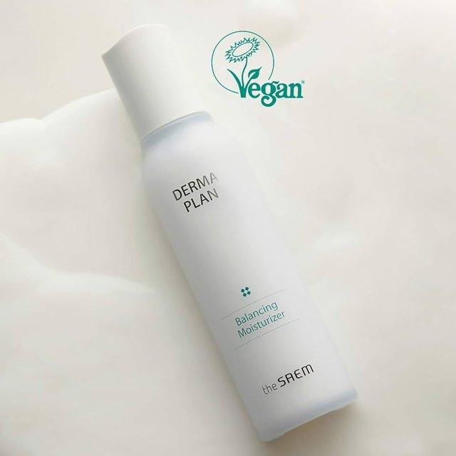The Saem Derma Plan Ausgleichende Feuchtigkeitscreme, 130 ml, für trockene und empfindliche Haut - Bild 1