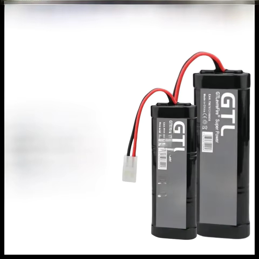 KEPAH NiMH Ersatz Akku 7,2 V mit 6800 mAh und Tamiya Stecker in Schwarz für RC Spielzeug Rennwagen Boote und Flugzeuge - Bild 5