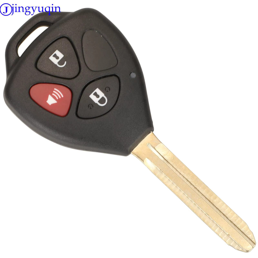Xhorse Universal VVDI Drahtlose Fernbedienung XKTO02EN XKTO03EN XKTO04EN XKTO05EN ohne Transponder-Chip für Toyota VVDI2, Schwarz - Bild 2