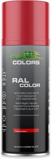 COLORS Sprühlack RAL3020 Verkehrsrot Glanz 400ml - Bild 1