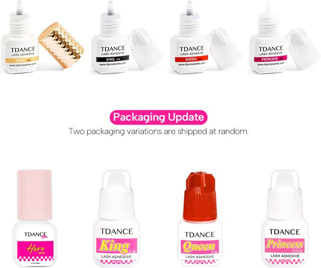 TDANCE HERO Wimpernkleber, 5 ml, schnelltrocknend, wasserfest - Bild 1