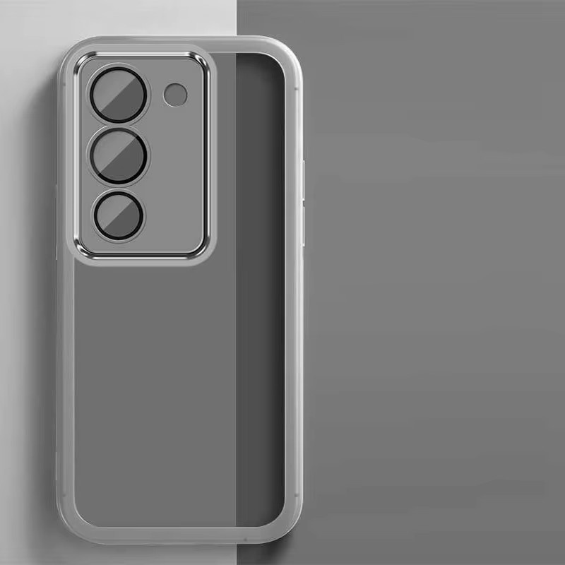 Stoßfeste Silikon Schutzhülle für Vivo Y04, Vivo Y29s 5G, Vivo T4 lite und IQOO Z10 lite in Transparent - Bild 2