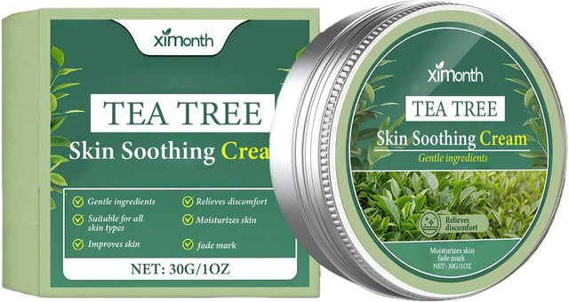 Perfect skin Teebaum Beruhigende Creme, 30 ml, Normale Haut - Bild 1