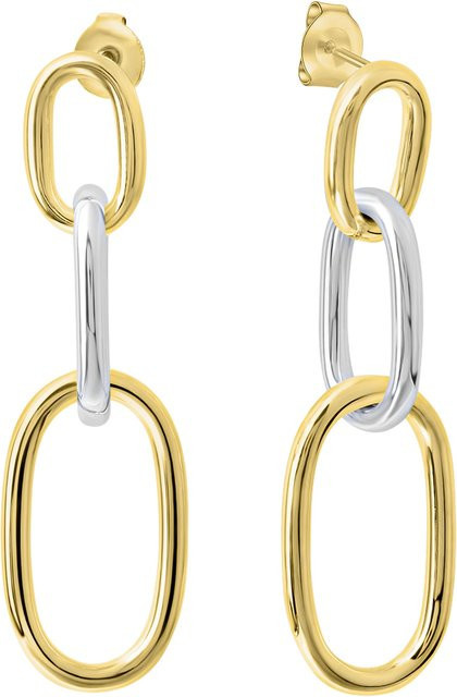 Celesta Ohrhänger 925 Silber, zweifarbig, Unisex - Bild 1