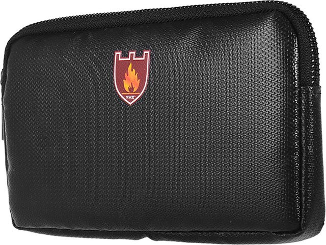 Aibecy Feuerfester und wasserabweisender Organizer aus Silikon in Schwarz, B: 20,8 cm x H: 11,8 cm x T: 11,8 cm - Bild 1