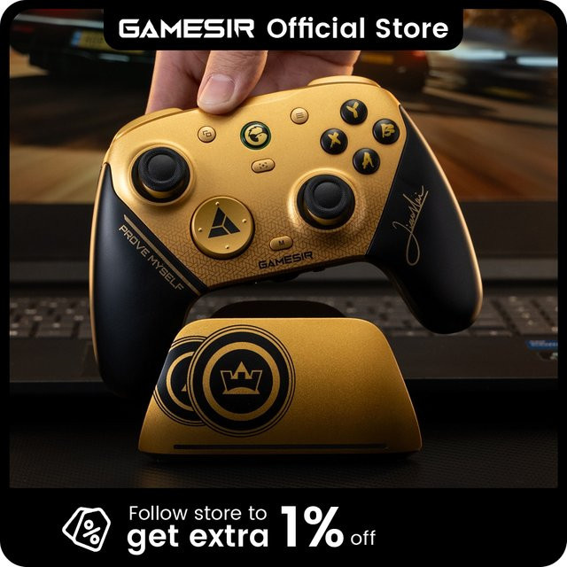 GameSir G7 Pro 8K Champion Edition Kabelloser Gaming-Controller für Nintendo Switch, Android, iOS, PC und Steam mit 8000Hz Polling Rate - Bild 1