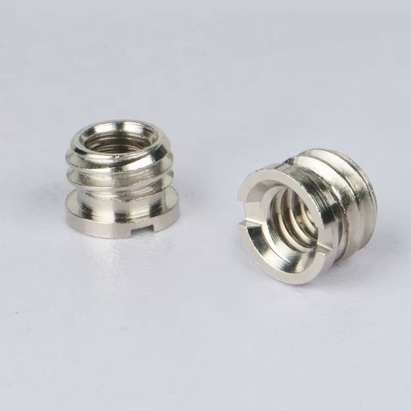 DIXSG Kamera Gewinde Adapter Set aus Edelstahl mit 1/4 bis 3/8 Zoll Schraube und Mutter in Silber für DSLR Kamera und Stativ - Bild 4