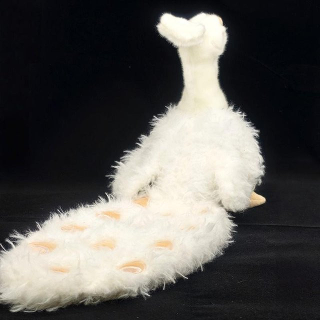 Pfau-Plüschpuppe, Bunter Pfau mit langem Schwanz, ab 14 Jahren - Bild 1