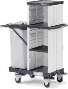 Kärcher Trolley Hotel Premium I aus Edelstahl in Weiß - Bild 1