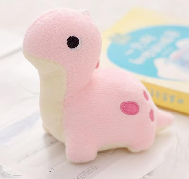 Yiran Health & Beauty Dinosaurierpuppe Rucksackanhänger, Plüschtier, ab 14 Jahren - Bild 1
