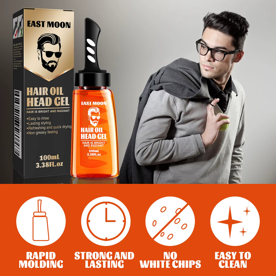 jaysuing Haar-Styling-Gel für Herren, 100 ml - Bild 2