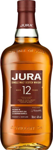Jura Distillery Single Malt Scotch Whisky 12 Jahre, Schottland, 40% Vol., 0,7 l - Bild 1
