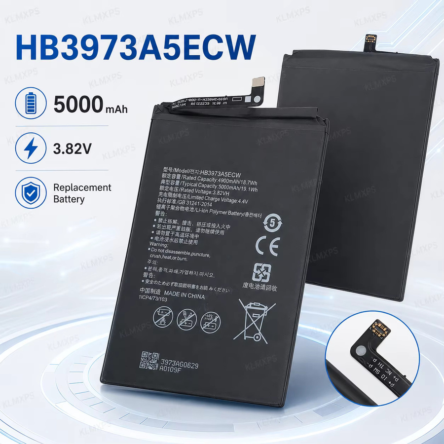 Huawei HB3973A5ECW Ersatzbatterie mit 5000mAh für Mate 20X, Honor 8X Max und Note 10 - Bild 4