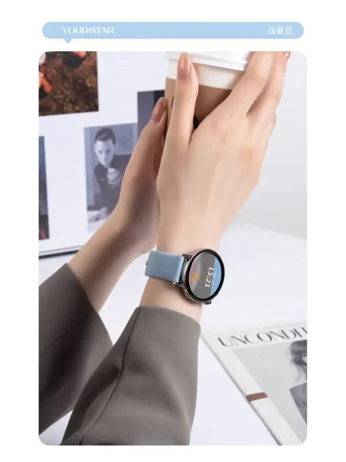 Uhrenarmband Silikon, Bunt, Unisex - Bild 2