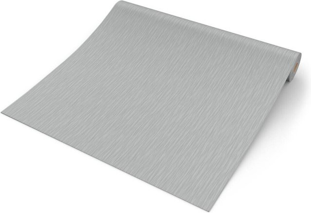 UGEPA Papiertapete Struktur in Grau, Waschbar und Lichtecht, Breite: 53 cm, Länge: 1005 cm - Bild 1