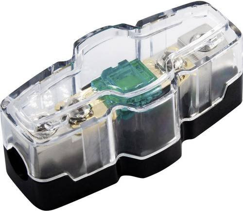 Sinustec SH-125 Car-HiFi Mini-ANL Sicherungshalter transparent und spritzwassergeschützt - Bild 1