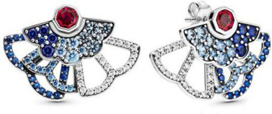 YIRAN Jewelry Ohrstecker 925 Silber, Rosa Daisy Blume, Zirkonia, Damen - Bild 1