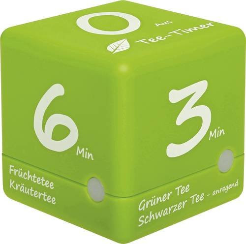 TFA Dostmann Tee-Timer Cube Timer Grün digital - Bild 1