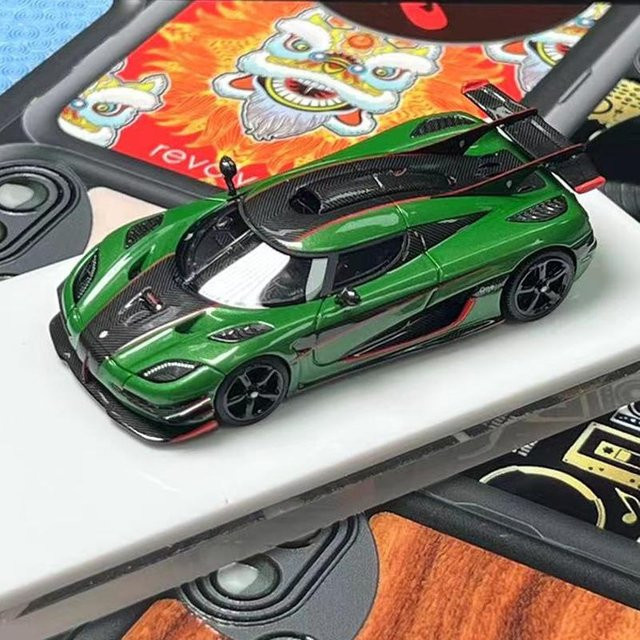 Vmb Harzmodellauto, 1:64, Schwarz, ab 18 Jahre - Bild 1