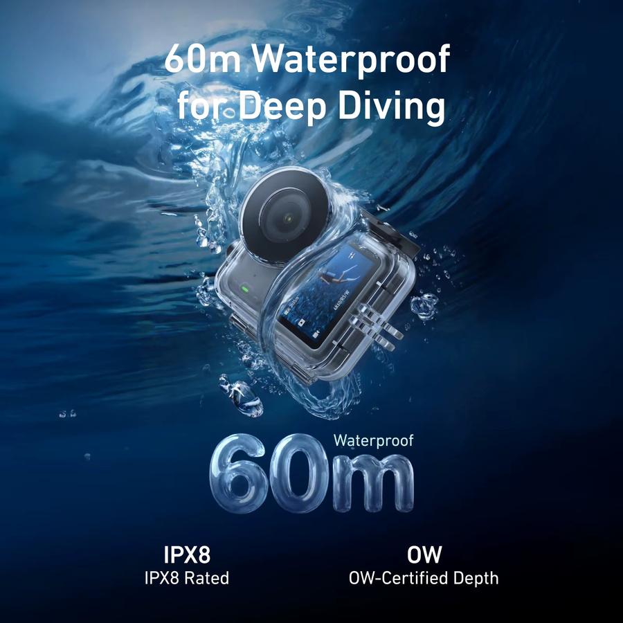 TELESIN IPX8 Tauchwasserdichtes Unterwasser-Gehäuse für DJI OSMO Nano in Transparent - Bild 2