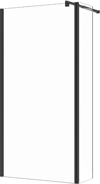 Duschwand Daren von Vente-unique in Schwarz, Breite: 140 cm - Bild 1