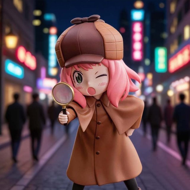 Bandai Spy X Family Anya Yor Loid Forger Chimera, Anime-Figur, Spielzeugpuppe - Bild 1