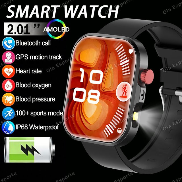 Ola Esporte Smartwatch, Grün, Silikon, GPS, Damen - Bild 1