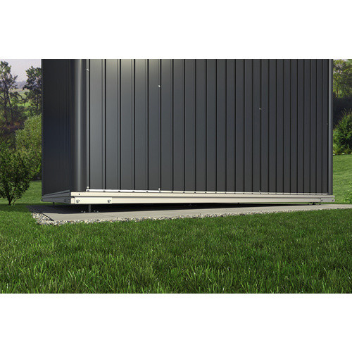 Biohort SmartBase Fundament aus Stahl und Aluminium in Silberfarben, B/T: 294 x 222 cm - Bild 3
