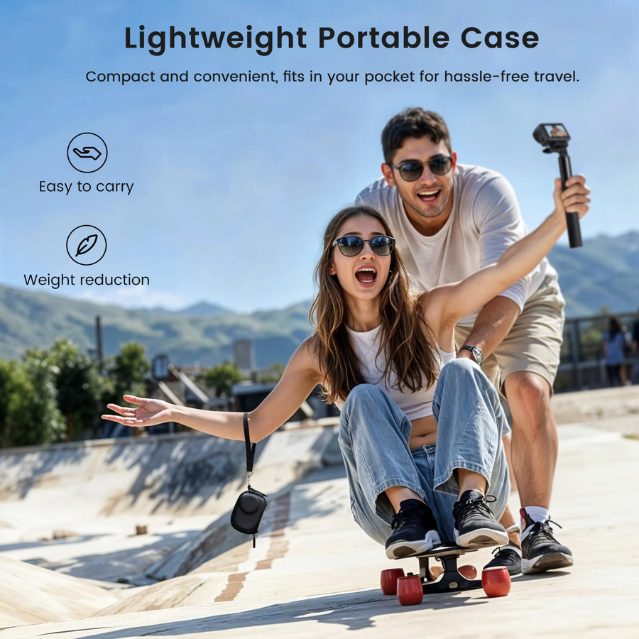 DJI Osmo Action 6 Tragetasche mit Linsenschutz in Schwarz - Bild 3