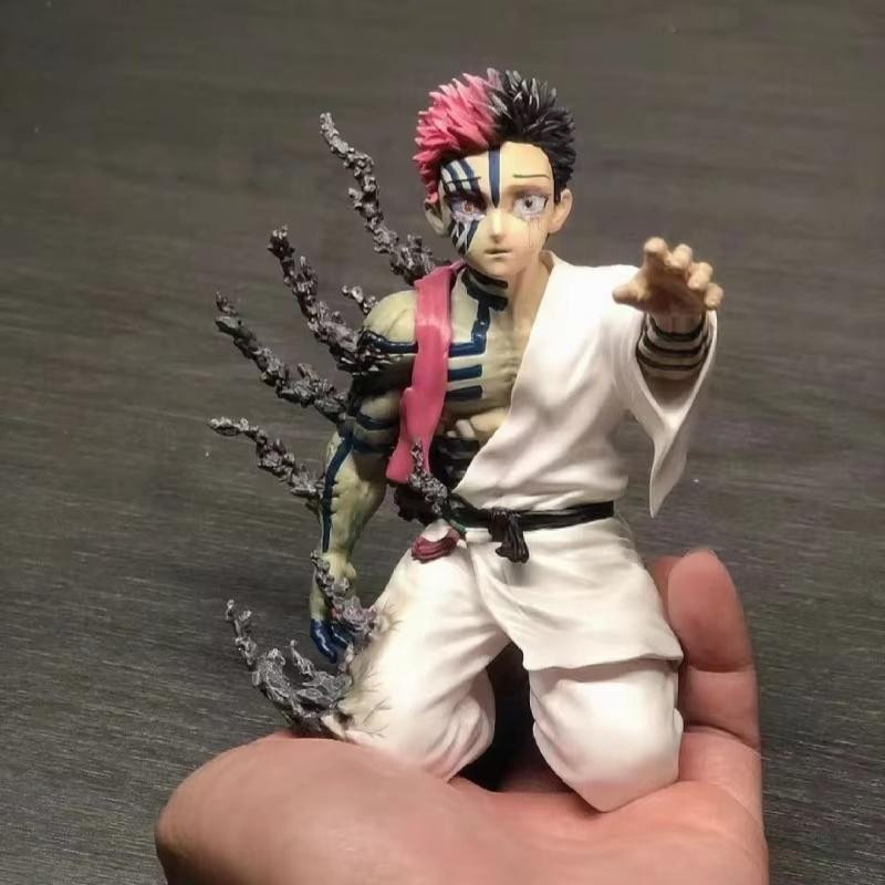 Yiran toy 1 Demon Slayer Akaza Actionfigur PVC Ornament 13cm - Bild 1