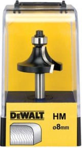 DEWALT Abrundfräser DT90015-QZ mit Hartmetall Schneiden, Durchmesser: 31,8 mm, Schnittbreite: 8 mm - Bild 2