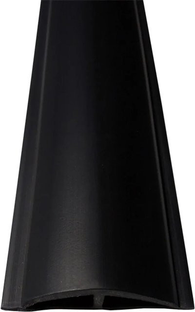 Döllken Profiles Doppeleinfassleiste modern selbstklebend Schwarz B/H: 100 x 3,5 x 0,5 cm - Bild 1
